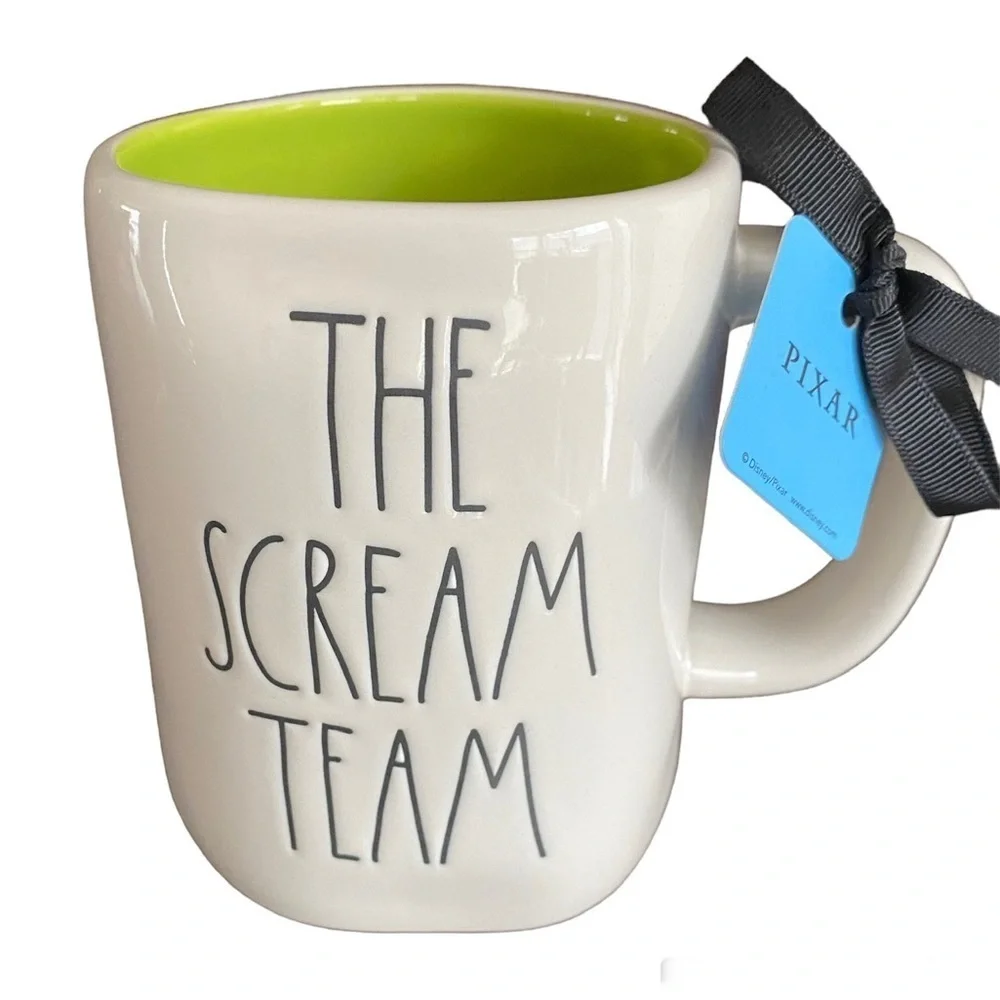 Rae Dunn Monster Inc Disney Pixar The Scream Team Mug NWT